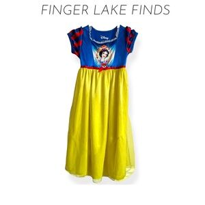 Disney Snow White Kids Costume - Blue, Yellow, Red, XS